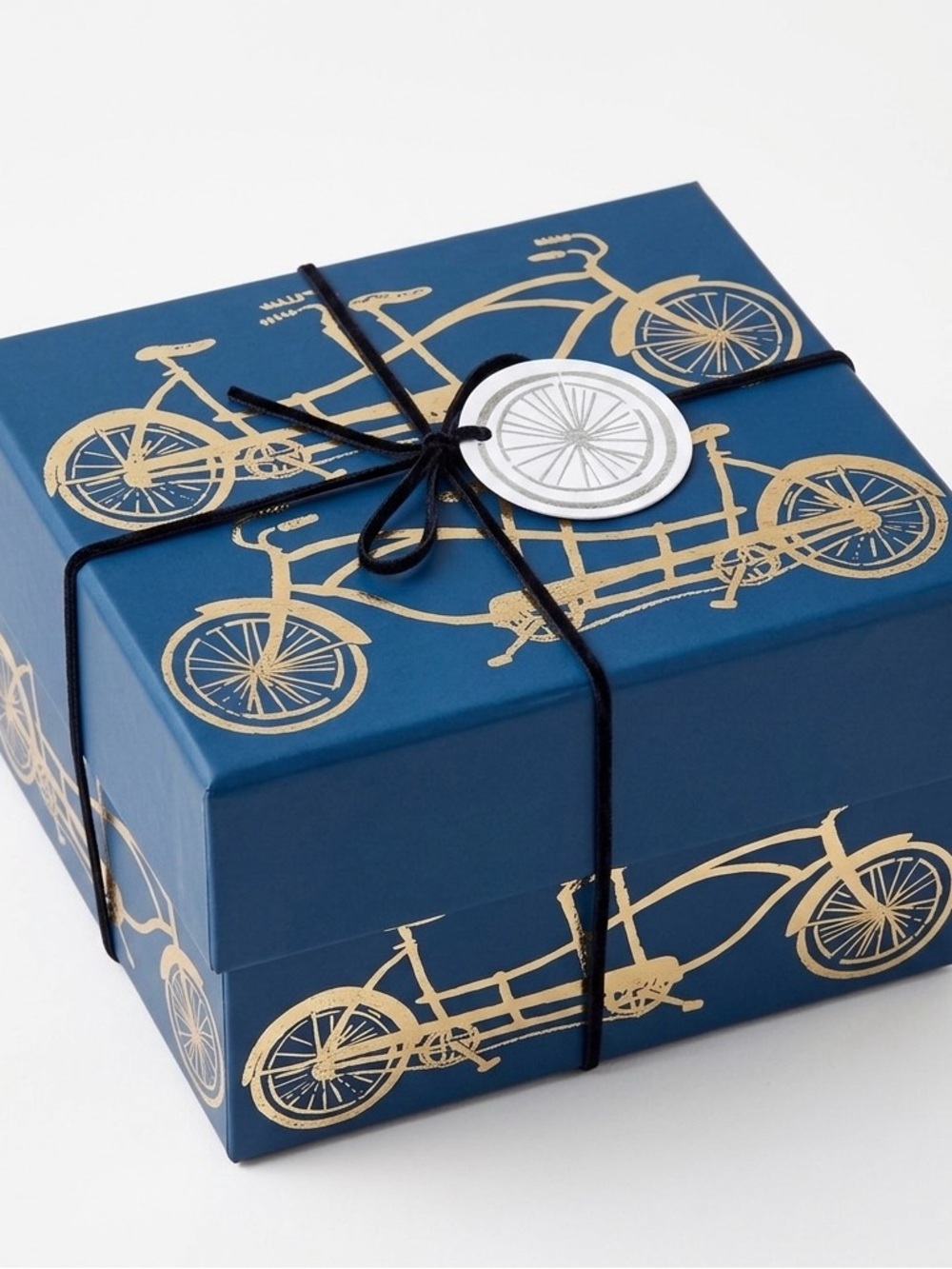 Anthropologie NIB Better Together Tandem Bicycle Set of Two Mugs - Picture 6 of 7